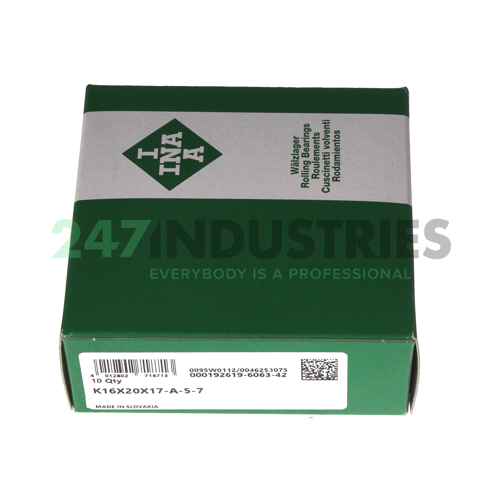 K16X20X17-A/-5-7 INA Image 4