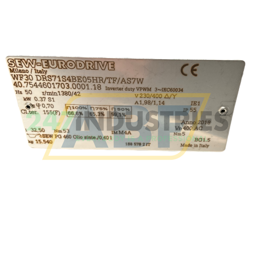 WF30DRS71S4BE05HR/TF/ SEW-EURODRIVE Image 4