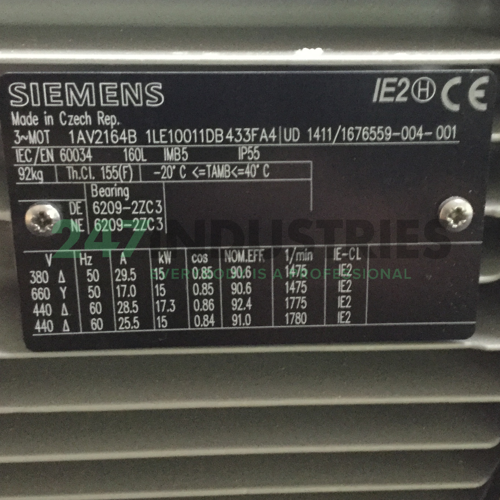 1LE1001-1DB43-3FA4 Siemens Image 4