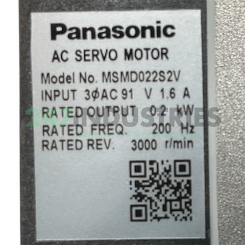 MSMD022S2V Panasonic Image 4