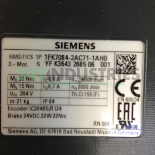 1FK7084-2AC71-1AH0 Siemens Image 2
