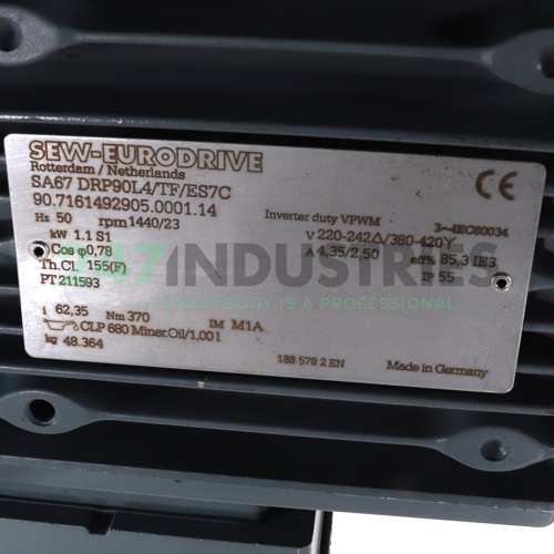 SA67/DRP90L4TFES7C SEW-EURODRIVE Image 2