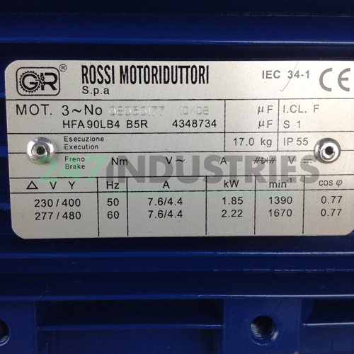 HFA90LB423040050B5R Rossi Image 2