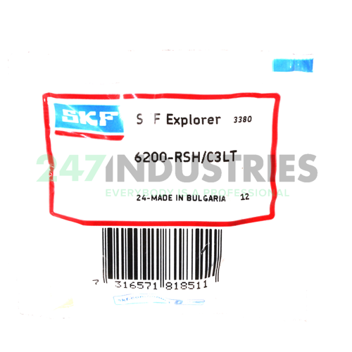 6200-RSH/C3LT SKF Image 2
