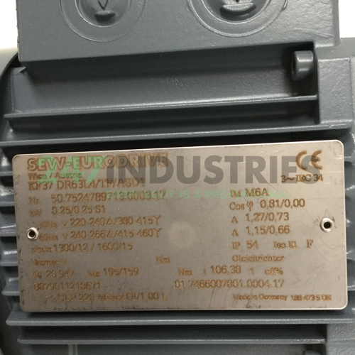 KF37DR63L4/TF/ASD1-I106 SEW-EURODRIVE Image 4