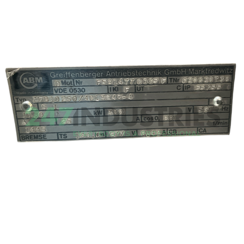 ZFB102SO/4D132MC-4 ABM Drives Image 4