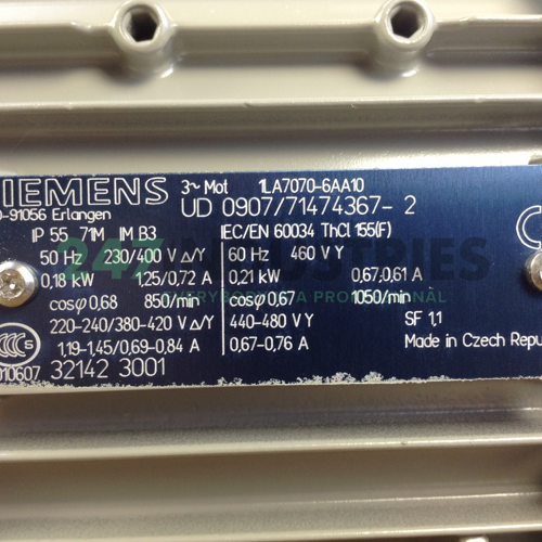 1LA7070-6AA10 Siemens Image 2