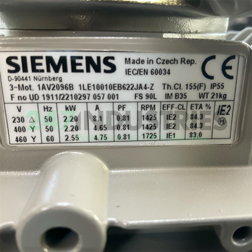1LE1001-0EB62-2JA4-Z Siemens Image 4