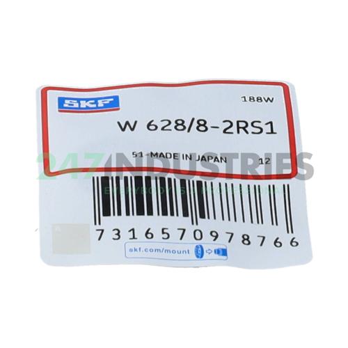 W628/8-2RS1 SKF