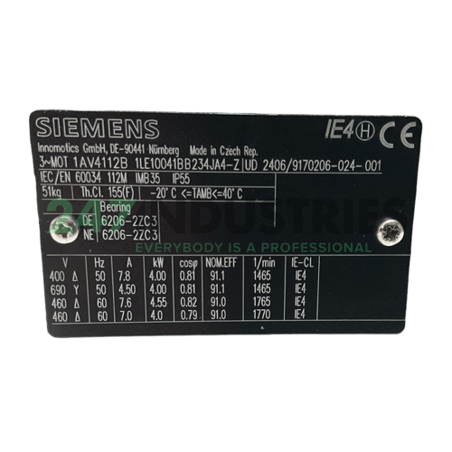 1LE1004-1BB23-4JA4-Z Siemens Image 4