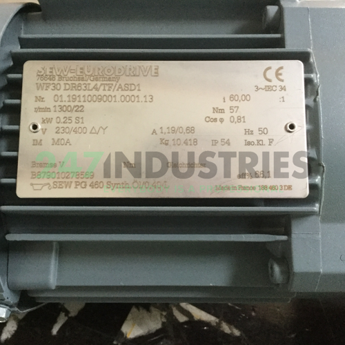 WF30/DR63L4/TF/ASD1 SEW-EURODRIVE Image 4