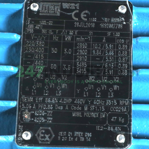 3K31CI2100L2B35 WEG Image 2