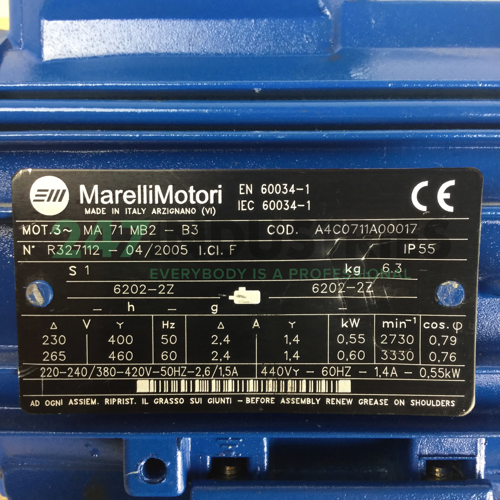 A4C0711A00017 Marelli Motori Image 2