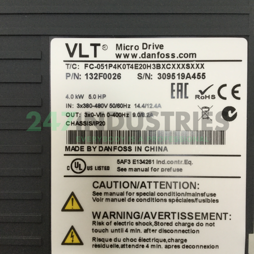 132F0026 Danfoss Image 4