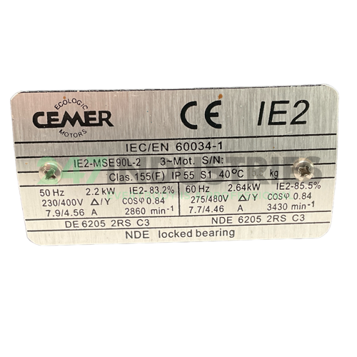 IE2-MSE90L-2-B34 Cemer Image 4
