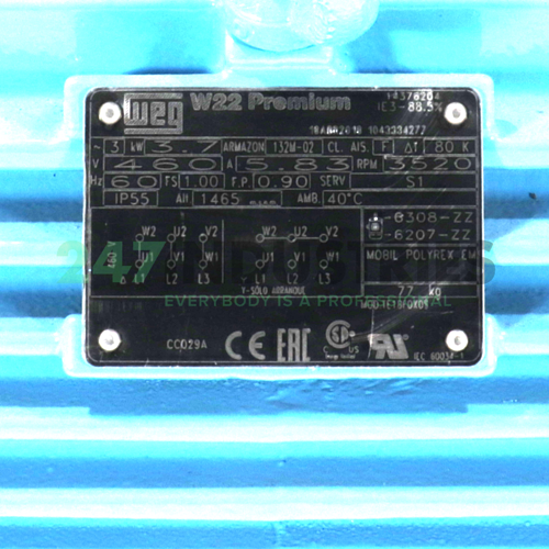 3.7K32CI3132M2B3 WEG Image 4