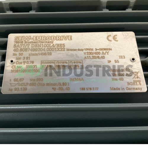 SA77/TDRN100L4/BE5 SEW-EURODRIVE Image 4