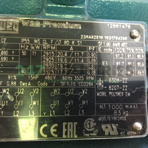 11K32CI3132M2B3 WEG Image 4