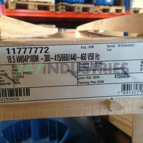 18.5K32CI2180M4B3 WEG Image 3