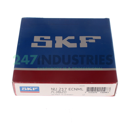 NU217ECNML/C3B20 SKF Image 6