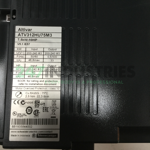ATV312HU75M3 Schneider Electric Image 4