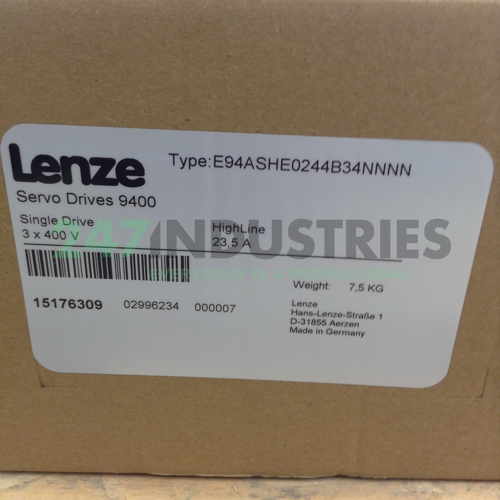 E94ASHE0244B34NNNN Lenze Image 13