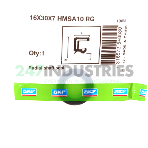 16X30X7HMSA10RG SKF Image 3