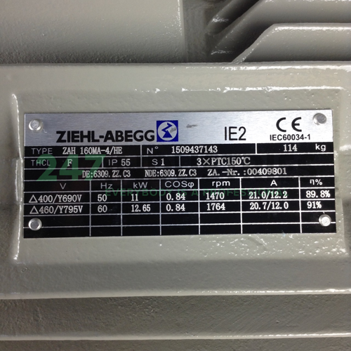 ZAH160MA-4/HE-B3 Ziehl-Abegg Image 2