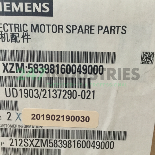 XZM:58398160049000 Siemens Image 3