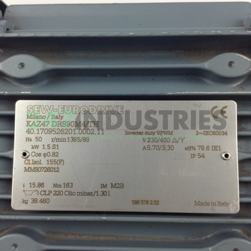 KAZ47DRS90M4/TH SEW-EURODRIVE Image 2