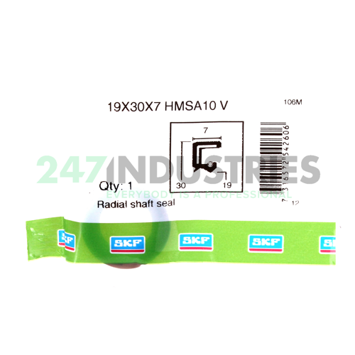 19X30X7HMSA10V SKF Image 3