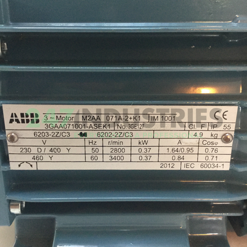 3GAA071001-ASEK1 ABB Image 4