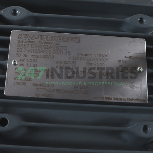SA67/DRE90M4EI7C SEW-EURODRIVE Image 2