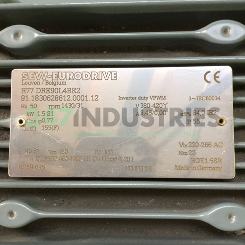 R77DRE90L4BE2 SEW-EURODRIVE Image 4