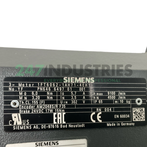 1FT6062-1AH71-4EH1 Siemens Image 4