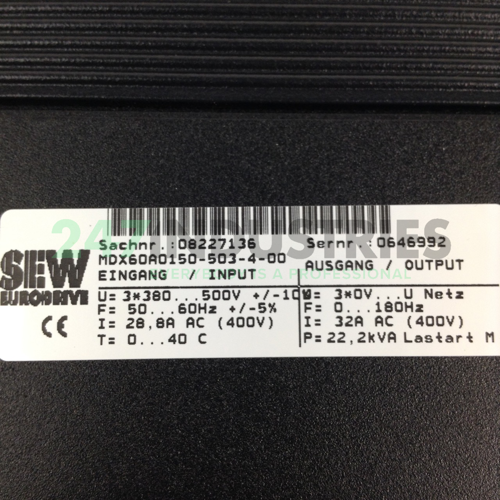 MDX61B0150-503-4-0T SEW-EURODRIVE Image 2