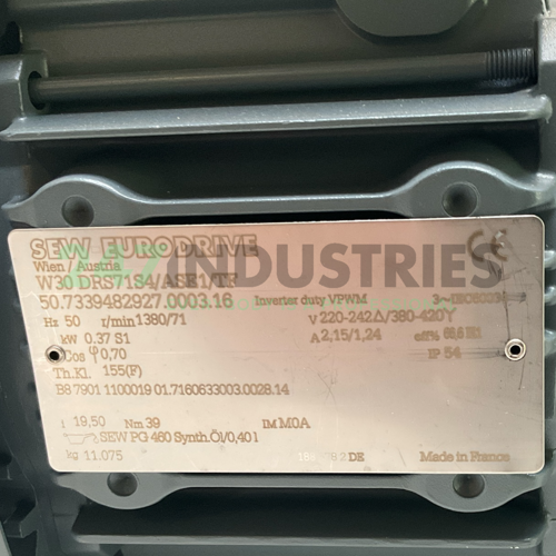 W30DRS71S4/ASE1/TF-I20 SEW-EURODRIVE Image 4