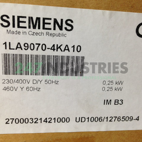 1LA9070-4KA10 Siemens Image 3