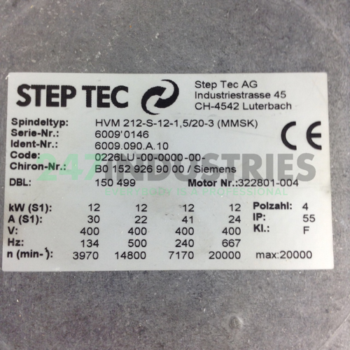 6009.090.A.10 Step Tec Spindles Image 2