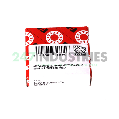 6300-B-2DRS-L278-C3-SNZ1 FAG Image 3