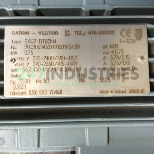 SA57DT80N4 SEW-EURODRIVE Image 4
