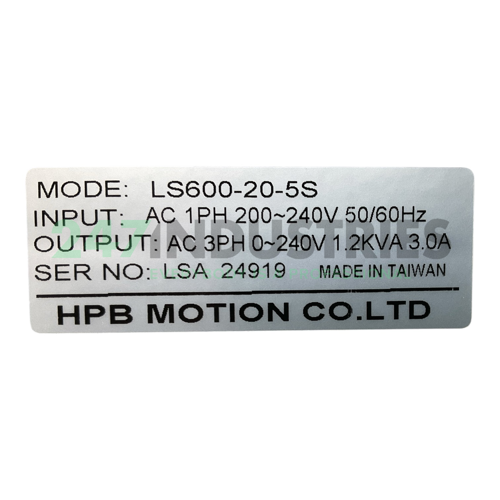 LS600-20-5S HPB Image 4
