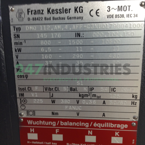 DMQ112.AM.4.AFF-C3 Franz Kessler GmbH Image 2