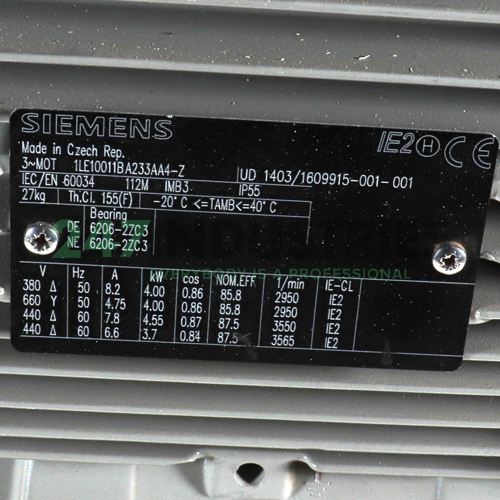 1LE1001-1BA23-3AA4-Z Siemens Image 2