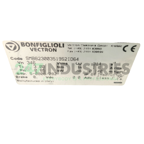 SMB823003519S2ID64 Bonfiglioli Image 4