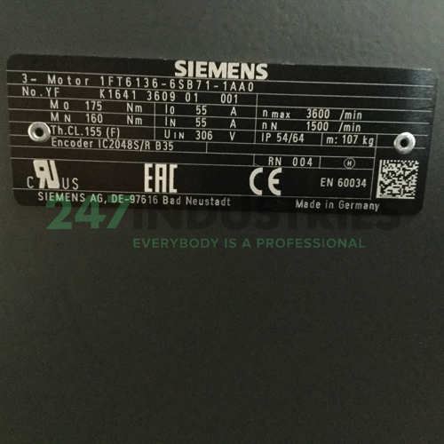 1FT6136-6SB71-1AA0 Siemens Image 4