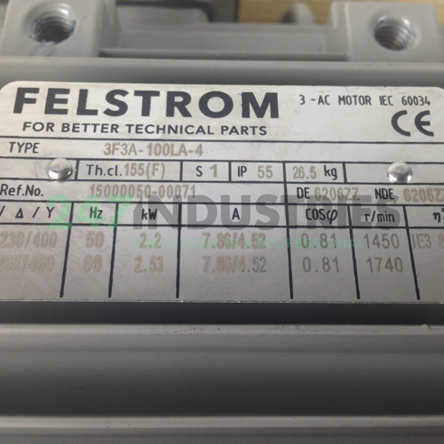 3F3A-100LA-4B3 Felstrom Image 3