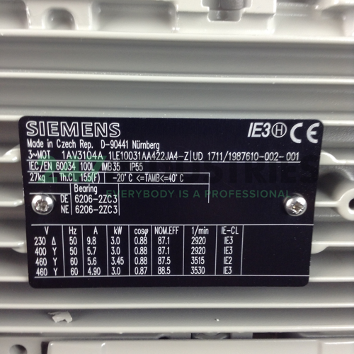 1LE1003-1AA42-2JA4-Z Siemens Image 2