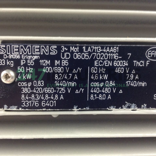 1LA7113-4AA61 Siemens Image 2