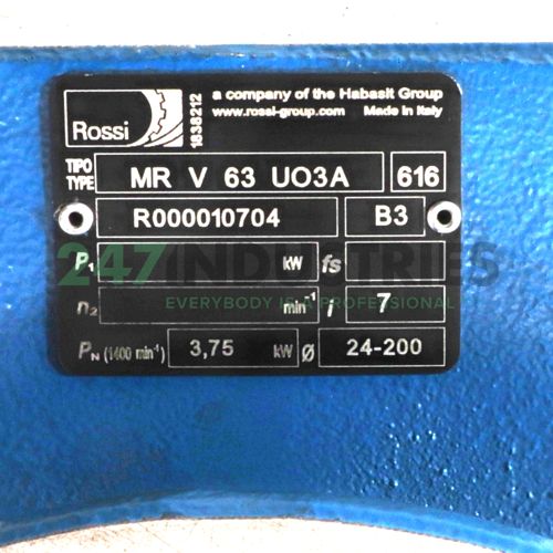 MRV63UO3A-B5-24/2007 Rossi Image 4